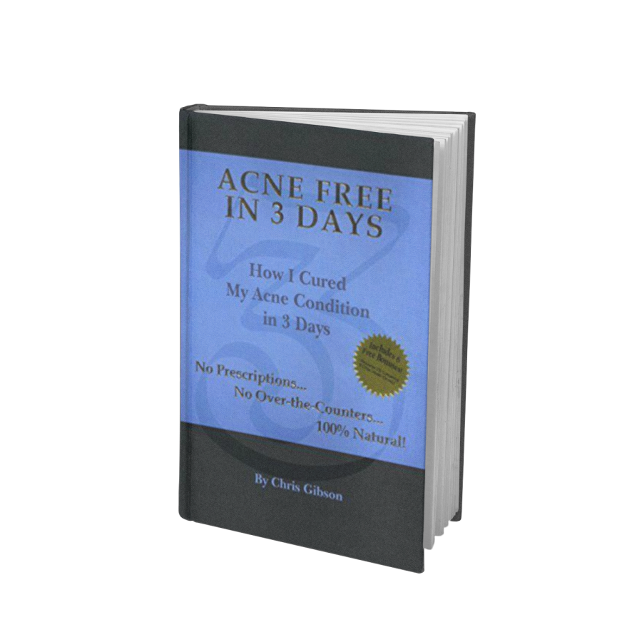 Acne Free in 3 Days Book Signed by Chris Gibson